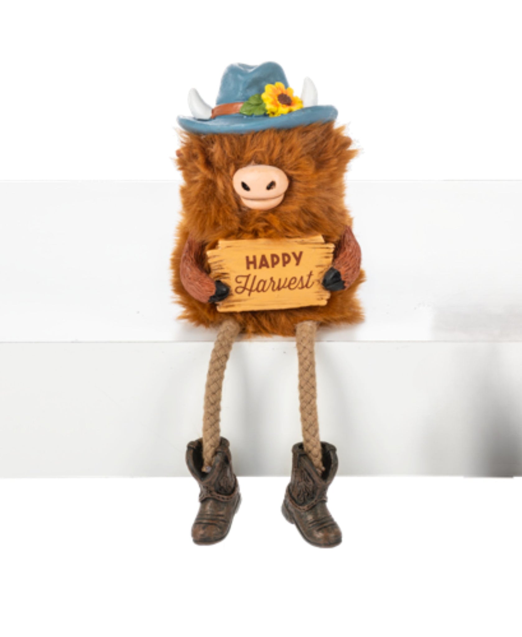Highland Cow Shelf Sitter