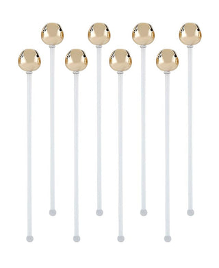 Santa Barbara Jingle Bell Stir Sticks