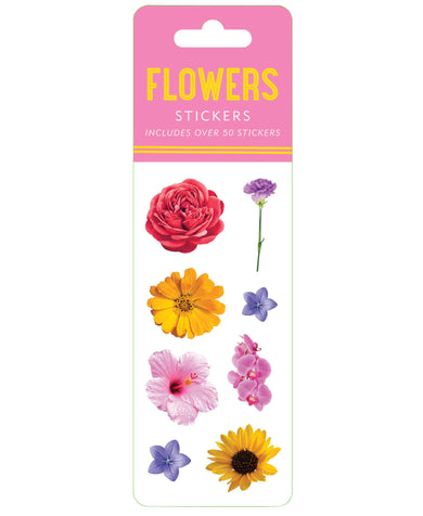Peter Pauper Press 'Flowers' Sticker Set