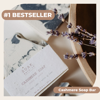 Cashmere Soap Bar #1 Bestseller - Canadian Made