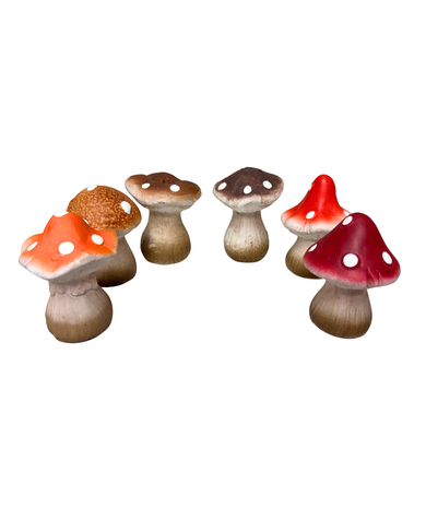 Ceramic Mushrooms - Large