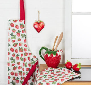 Strawberries Kitchen Towel