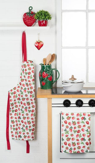 Strawberries Kitchen Towel