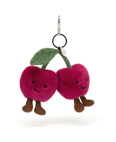 Jellycat Amuseable Cherries Bag Charm