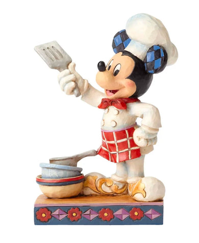 Jim Shore Disney 'Bon Appetit' Mickey Figurine