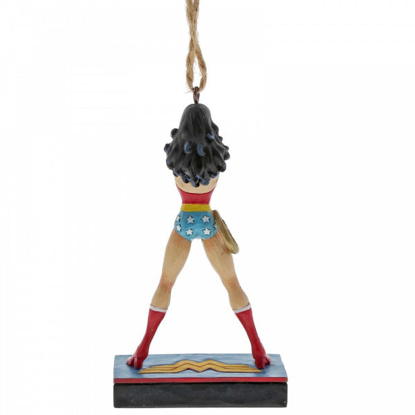 Jim Shore DC Comics Wonder Woman Silver Age Hanging Ornament