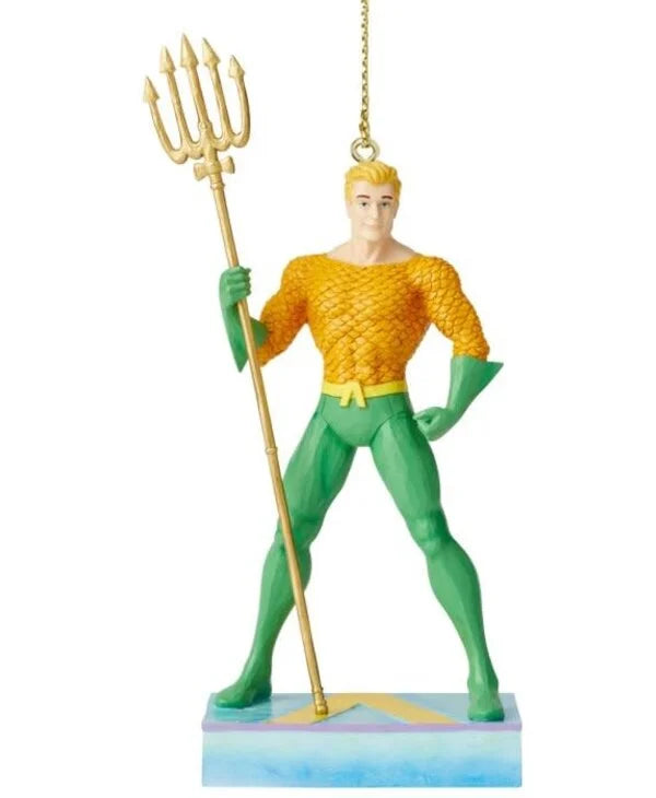 Jim Shore DC Comics Aquaman Silver Age Hanging Ornament