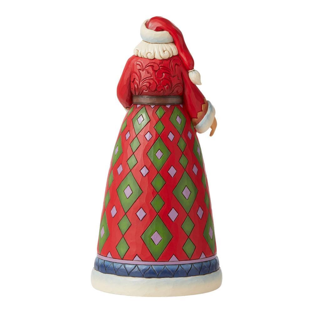 Jim Shore Heartwood Creek Little Town Of Bethlehem Santa Figurine