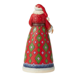 Jim Shore Heartwood Creek Little Town Of Bethlehem Santa Figurine