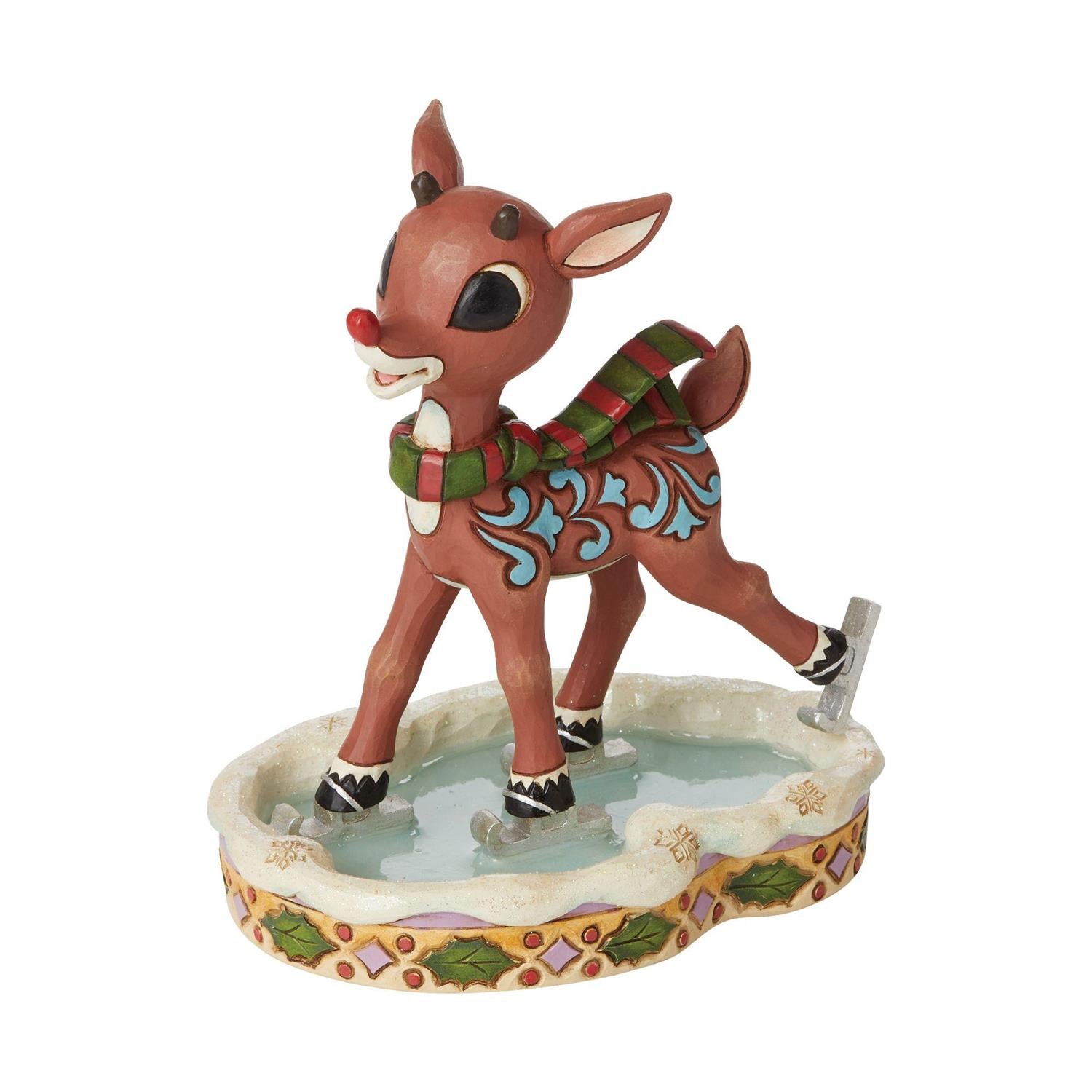 Jim Shore Traditions Rudolph Ice Skating Figurine