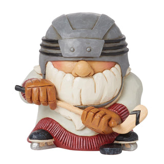 Jim Shore Heartwood Creek Gnome Hockey Player Figurine