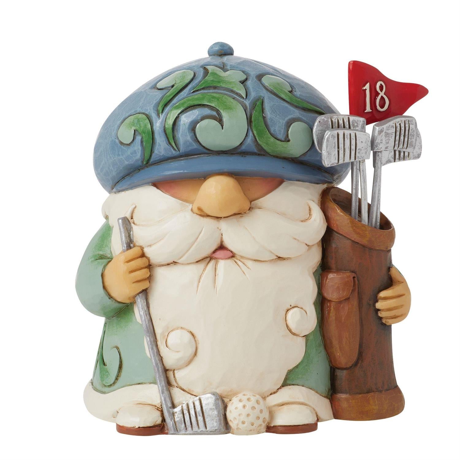 Jim Shore Heartwood Creek Gnome Golfer Figurine