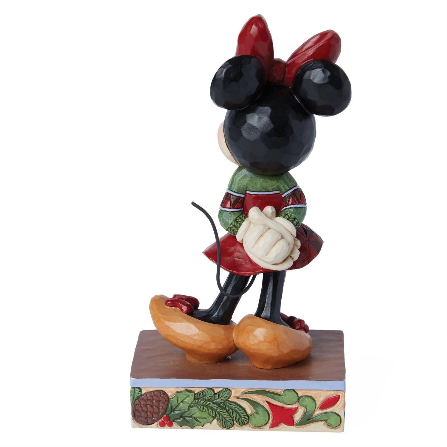 Jim Shore Disney Minnie Holiday Ready Figurine