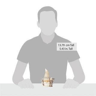 Jim Shore White Woodland Lumberjack Gnome Figurine