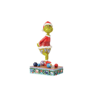 Jim Shore The Grinch Stepping On Ornaments Figurine