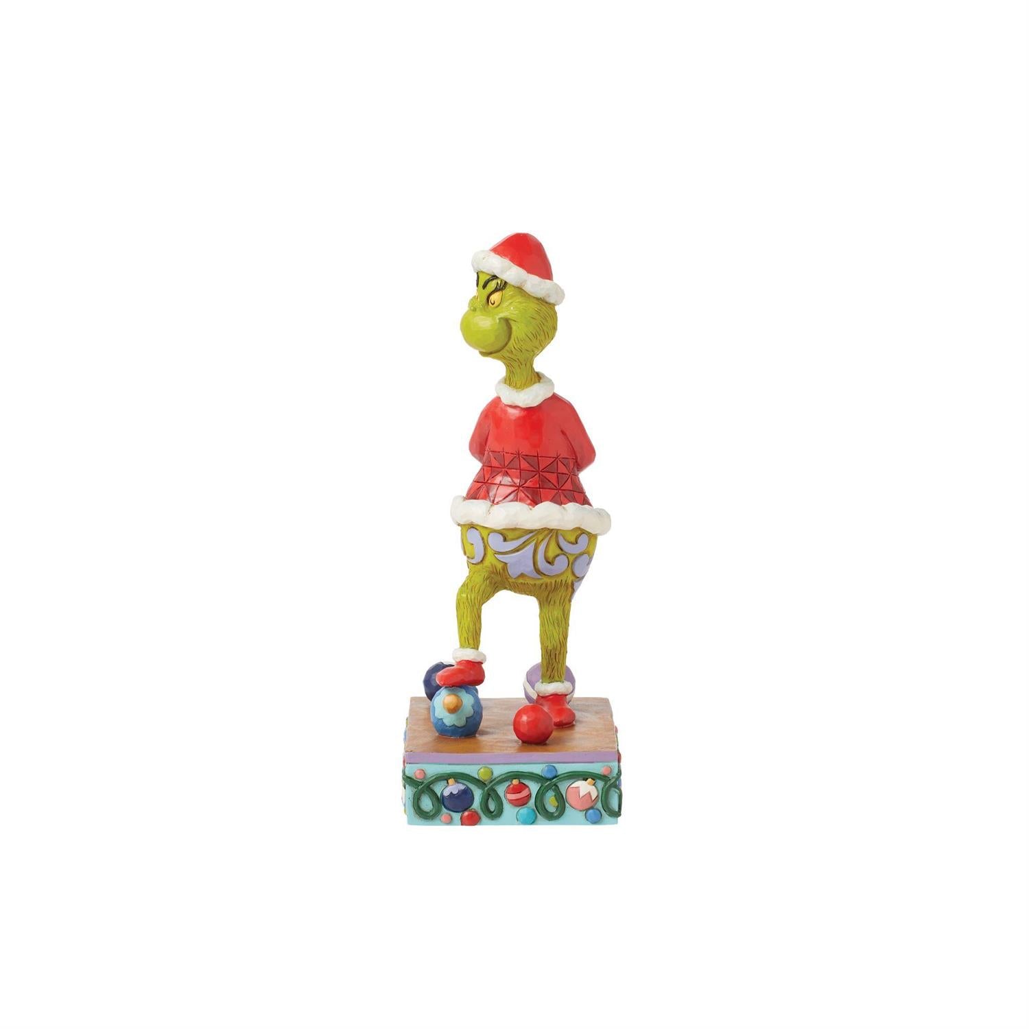 Jim Shore The Grinch Stepping On Ornaments Figurine