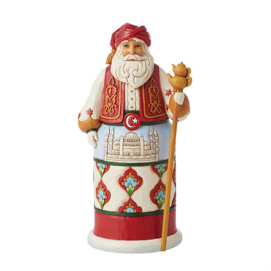 Jim Shore Santas Around The World: Turkish Santa Figurine