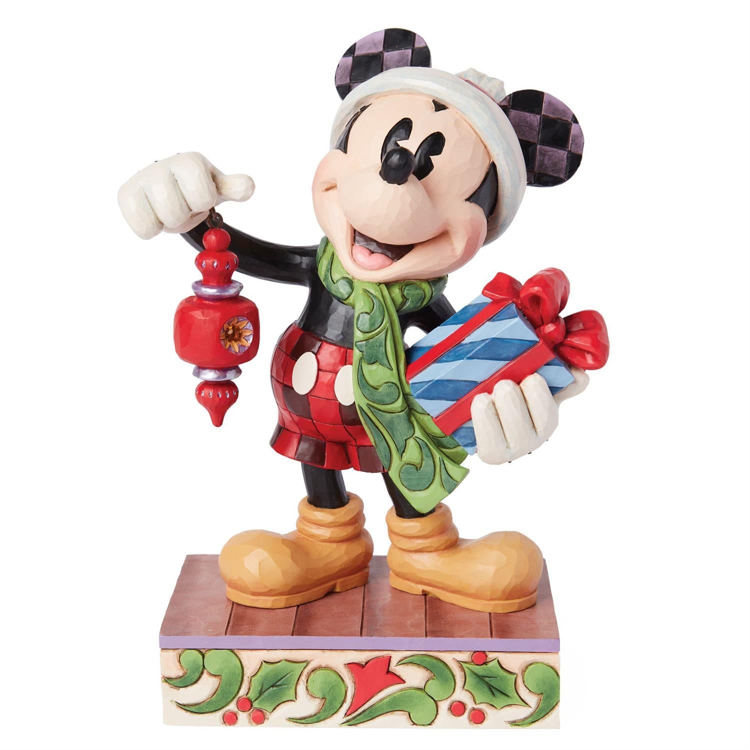 Jim Shore Disney Mickey Christmas Magic Figurine