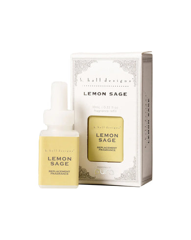 K Hall Apothecary Pura Diffuser Refill - Lemon Sage