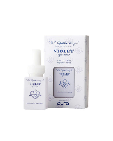 K Hall Apothecary Pura Diffuser Refill - Violet + Yarrow