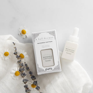 K Hall Apothecary Pura Diffuser Refill - Washed Cotton