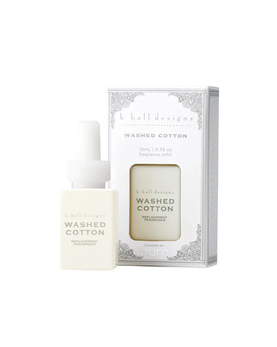 K Hall Apothecary Pura Diffuser Refill - Washed Cotton