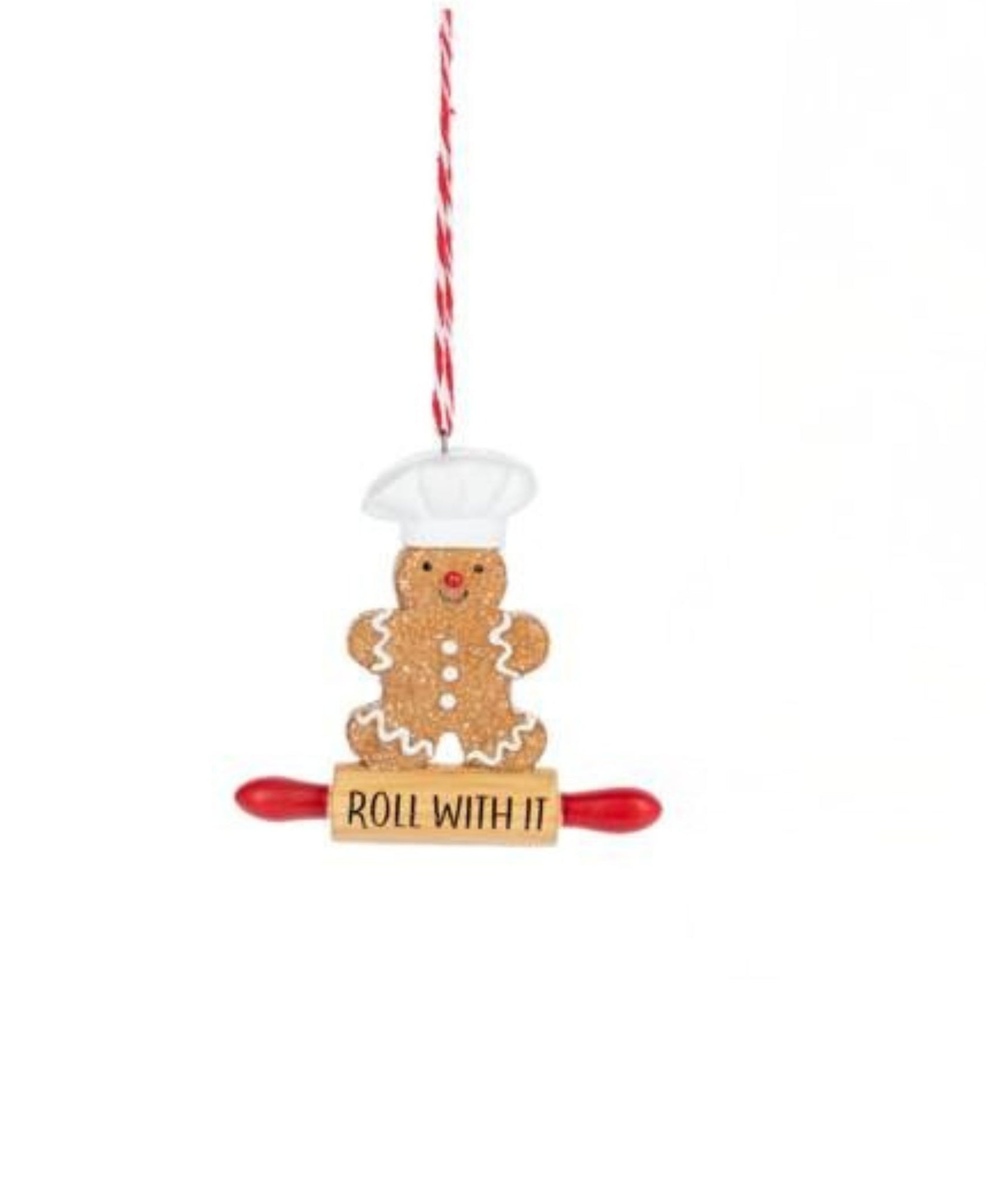 Gingerbread Man Chef Ornaments