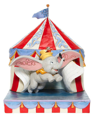 Jim Shore Disney 'Over the Big Top' Dumbo Figurine