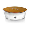 WoodWick White Teak Candle - Ellipse