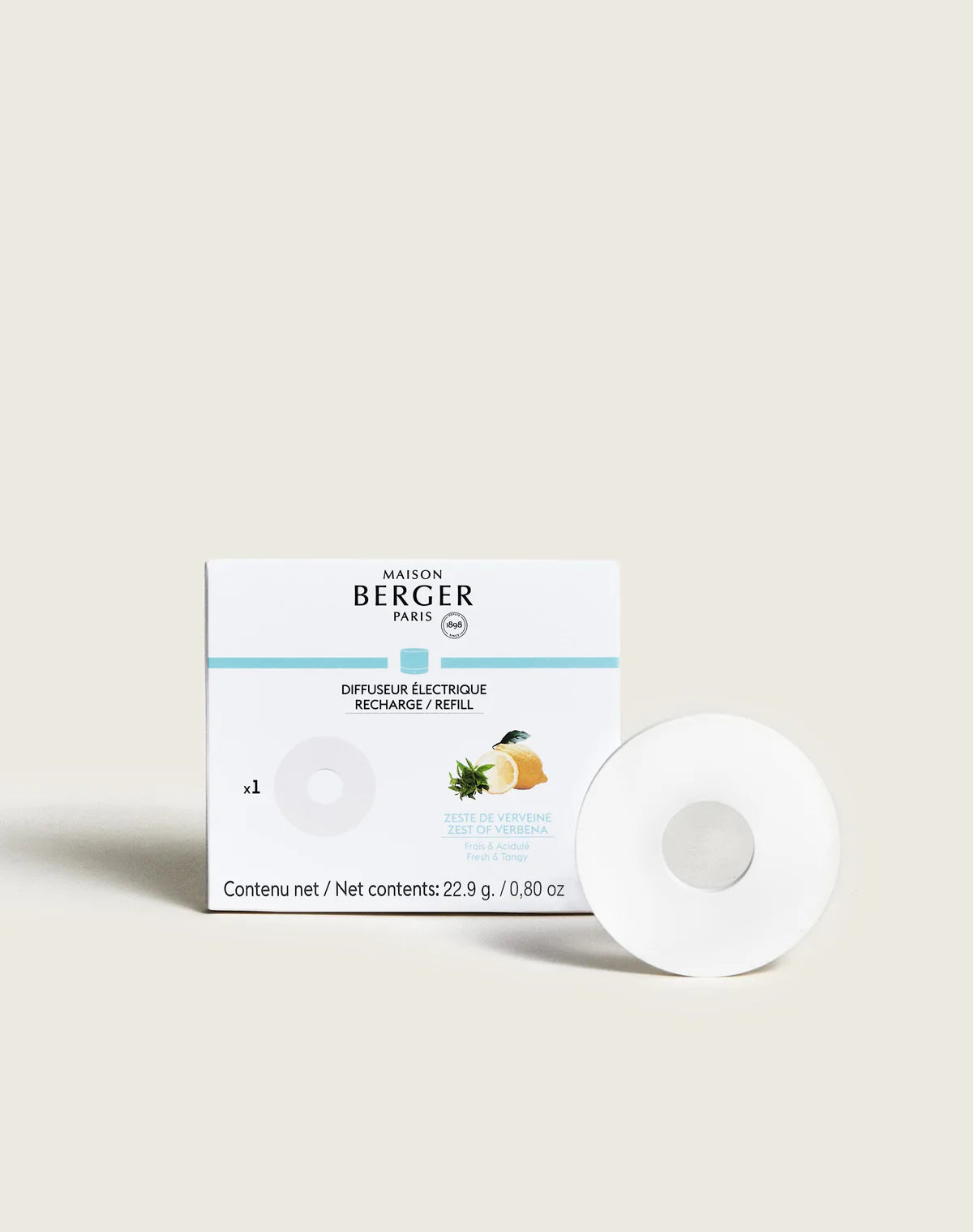 Zest Of Verbena Nomad Diffuser Refill - Maison Berger