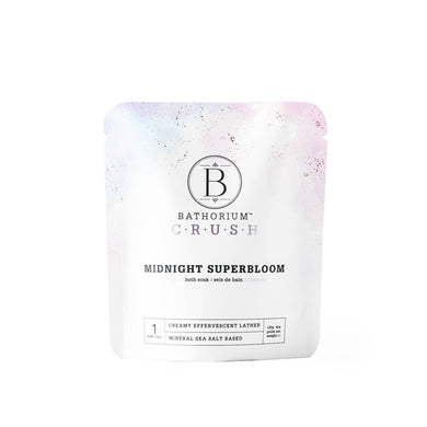 Bathorium Midnight Superbloom Crush Bath Soak Single Use