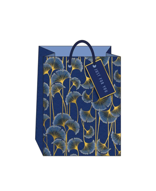 The Art File Medium Gift Bag - Ginko leaves