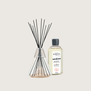 Maison Berger Starck Pink Reed Diffuser Gift Set with Peau de Soie