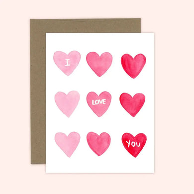 Love you Card Blank
