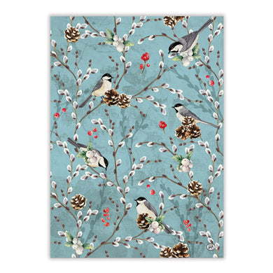 Michel Design Works Winterberry & Balsam Kitchen Towel