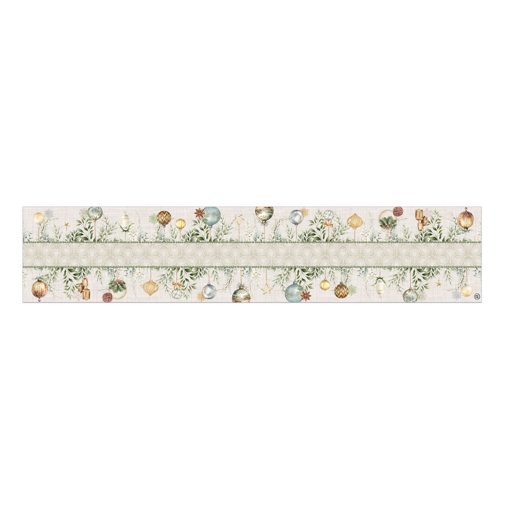 Michel Design Works Peace On Earth Cotton Table Runner