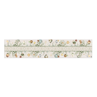 Michel Design Works Peace On Earth Cotton Table Runner