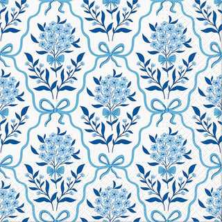 Floral Bow Lunch Napkins