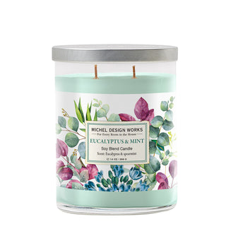 Michel Design Works Eucalyptus & Mint Medium Tumbler Candle