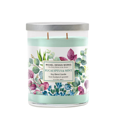 Michel Design Works Eucalyptus & Mint Medium Tumbler Candle