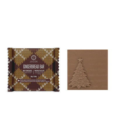 Jacek Gingerbread Chocolate Bar