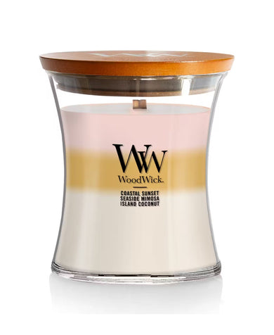 WoodWick Island Getaway Trilogy Candle - Medium