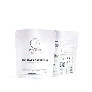 Bathorium Charcoal Garden Detox Crush Bath Soak 120g