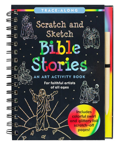 Peter Pauper Press Bible Stories Scratch and Sketch