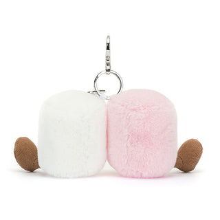 Jellycat Amuseables Pair Of Marshmallows Bag Charm