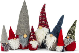Wool Felt Gnome Knit Hat - Medium