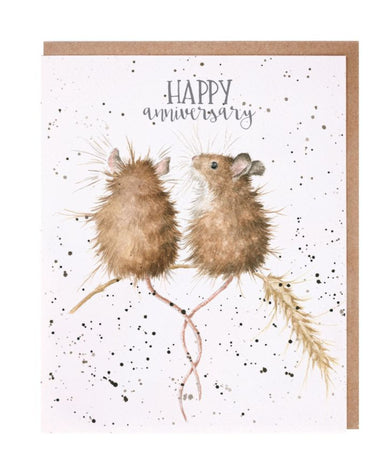 Wrendale Designs 'Anniversary Mice' Mouse Anniversary Card