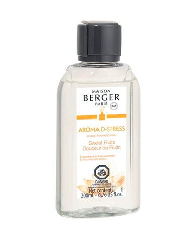 Aroma D-Stress Sweet Fruits Reed Diffuser Fragrance - Maison Berger