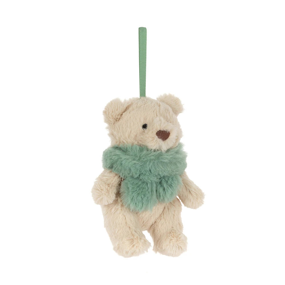 Jellycat Bartholomew Bear Jr. Winter Warmer Decoration - view 1