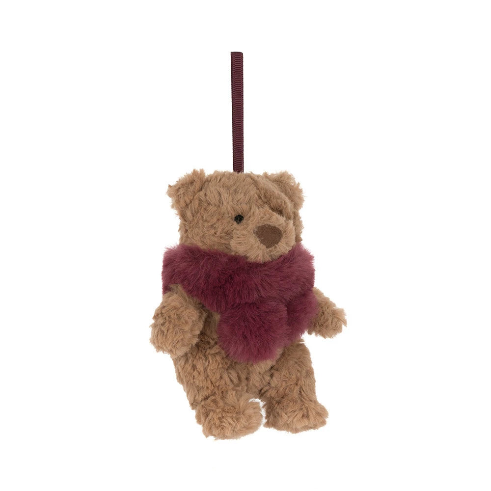 Jellycat Bartholomew Bear Winter Warmer Decoration - view 1